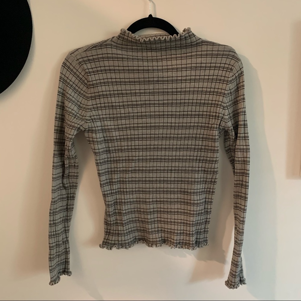 Stretchy Comfy Mock Neck Sweater